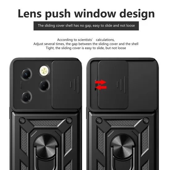 Husa pentru Infinix Hot 40 / 40 Pro / Tecno Spark 20 Pro - Techsuit CamShield Series - Rose Gold Husa pentru Infinix Hot 40 / 40 Pro / Tecno Spark 20 Pro - Techsuit CamShield Series - Rose Gold