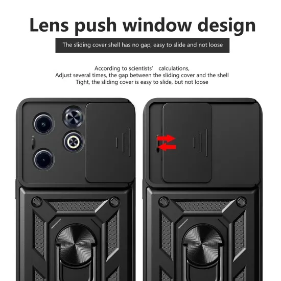 Husa pentru Infinix Hot 40i / Smart 8 - Techsuit CamShield Series - Blue Husa pentru Infinix Hot 40i / Smart 8 - Techsuit CamShield Series - Blue