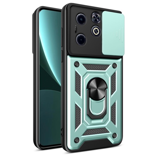 Husa pentru Infinix Hot 40i / Smart 8 - Techsuit CamShield Series - Green