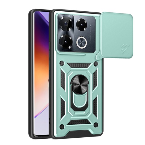 Husa pentru Infinix Note 40 Pro+ - Techsuit CamShield Series - Green