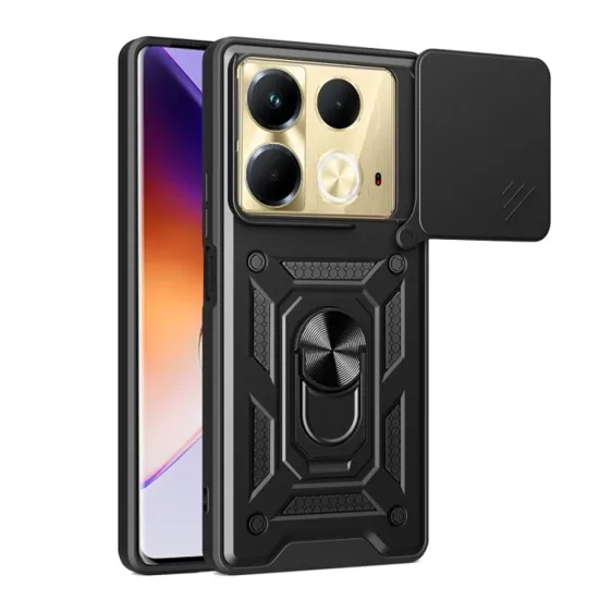 Husa pentru Infinix Note 40 - Techsuit CamShield Series - Black Husa pentru Infinix Note 40 - Techsuit CamShield Series - Black