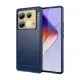 Husa pentru Infinix Note 40 - Techsuit Carbon Silicone - Blue Husa pentru Infinix Note 40 - Techsuit Carbon Silicone - Blue