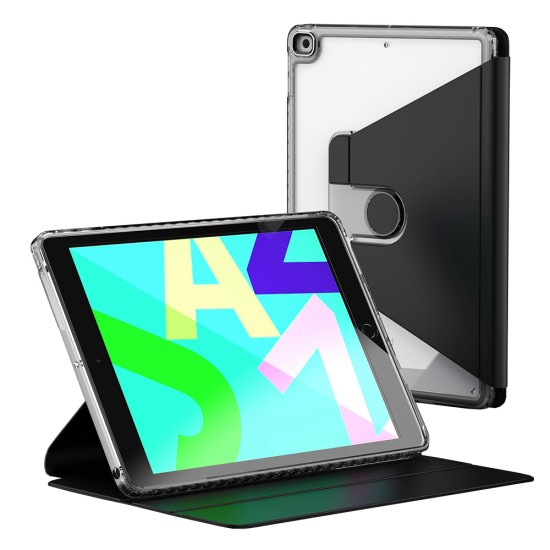 Husa pentru iPad 10.2 (2019/2020/2021) - Techsuit Crystal Vision - Black