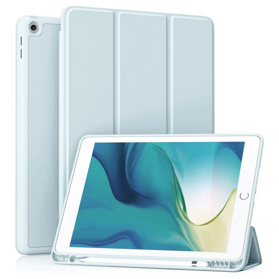 Husa pentru iPad 10.2 (2019 / 2020 / 2021) - Techsuit Flex Trifold - Sky Blue