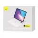 Husa pentru iPad 10 (2022) 10.9 - Baseus Brilliance Magnetic Keyboard Case Digital Display (ARJK020002) - White Husa pentru iPad 10 (2022) 10.9 - Baseus Brilliance Magnetic Keyboard Case Digital Display (ARJK020002) - White