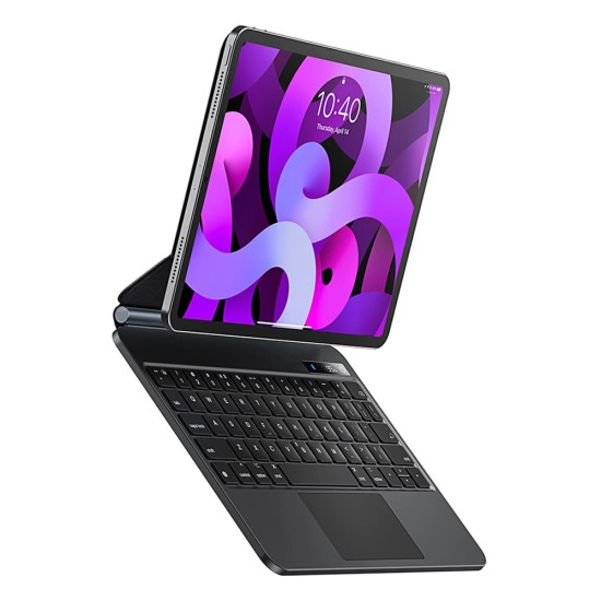 Husa pentru iPad 10 (2022) 10.9 - Baseus Brilliance Magnetic Keyboard Case Digital Display (ARJK020013) - Gray