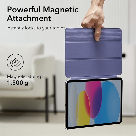 Husa pentru iPad 10 (2022) 10.9 - ESR Rebound Magnetic - Lavender