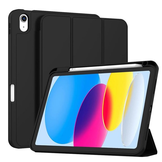 Husa pentru iPad 10 (2022) 10.9 - Techsuit Flex Trifold - Black