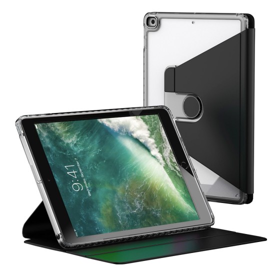 Husa pentru iPad 9.7 (2017 / 2018) - Techsuit Crystal Vision - Black