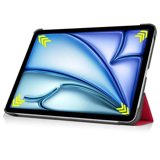 Husa pentru iPad Air 11 (2024) - Techsuit FoldPro - Red Husa pentru iPad Air 11 (2024) - Techsuit FoldPro - Red