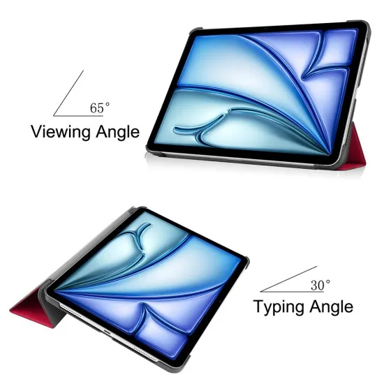 Husa pentru iPad Air 11 (2024) - Techsuit FoldPro - Red Husa pentru iPad Air 11 (2024) - Techsuit FoldPro - Red