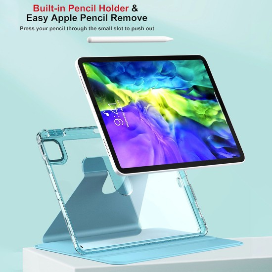 Husa pentru iPad Air 13 (2024) - Techsuit Crystal Vision - Bleu Husa pentru iPad Air 13 (2024) - Techsuit Crystal Vision - Bleu