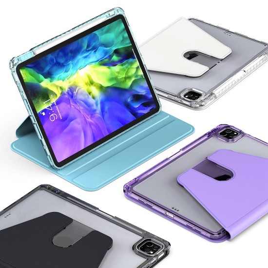 Husa pentru iPad Air 13 (2024) - Techsuit Crystal Vision - Bleu Husa pentru iPad Air 13 (2024) - Techsuit Crystal Vision - Bleu