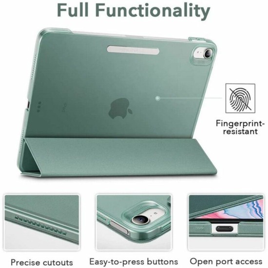 Husa pentru iPad Air 4 (2020) / Air 5 (2022) / Air 11 (2024) - ESR Ascend Trifold - Forest Green Husa pentru iPad Air 4 (2020) / Air 5 (2022) / Air 11 (2024) - ESR Ascend Trifold - Forest Green