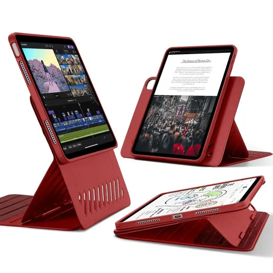 Husa pentru iPad Air 4 (2020) / Air 5 (2022) / Air 11 (2024) - ESR Shift Magnetic - Red Husa pentru iPad Air 4 (2020) / Air 5 (2022) / Air 11 (2024) - ESR Shift Magnetic - Red