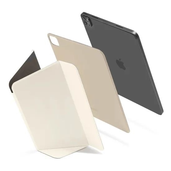 Husa pentru iPad Air 4 / 5 (2020 / 2022) / iPad Pro 11 (2018 / 2020 / 2021 / 2022 / 2024) - Tomtoc Inspire Mode Folio (B52A1W1) - Ivory White Husa pentru iPad Air 4 / 5 (2020 / 2022) / iPad Pro 11 (2018 / 2020 / 2021 / 2022 / 2024) - Tomtoc Inspire Mode Folio (B52A1W1) - Ivory White