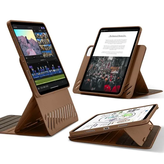 Husa pentru iPad Pro 11 (2024) - ESR Shift Magnetic - Brown Husa pentru iPad Pro 11 (2024) - ESR Shift Magnetic - Brown