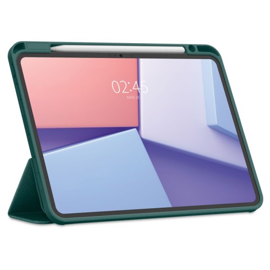 Husa pentru iPad Pro 11 (2024) - Spigen Urban Fit - Midnight Green Husa pentru iPad Pro 11 (2024) - Spigen Urban Fit - Midnight Green