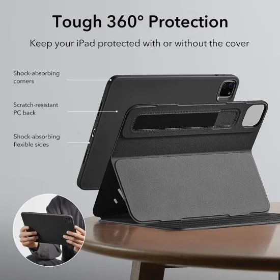 Husa pentru iPad Pro 13 (2024) - ESR Shift Magnetic - Brown Husa pentru iPad Pro 13 (2024) - ESR Shift Magnetic - Brown