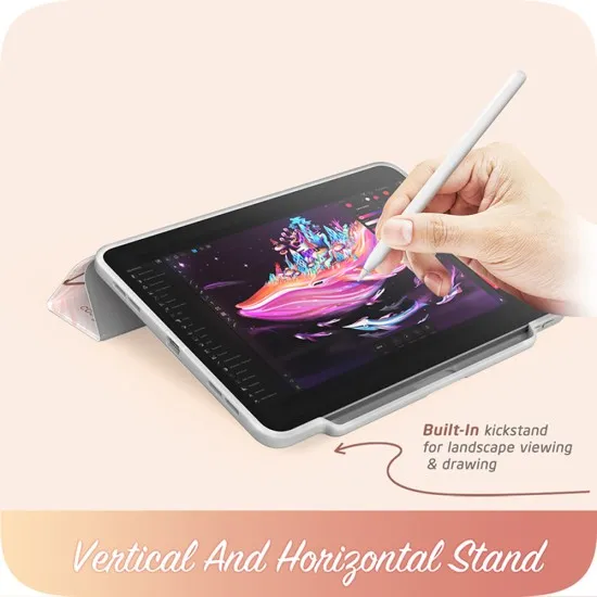 Husa pentru iPad Pro 13 (2024) - I-Blason Cosmo - Marble Husa pentru iPad Pro 13 (2024) - I-Blason Cosmo - Marble