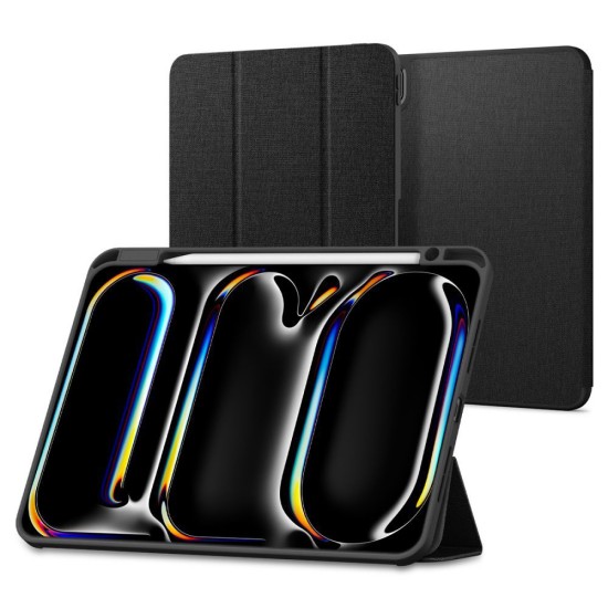 Husa pentru iPad Pro 13 (2024) - Spigen Urban Fit - Black Husa pentru iPad Pro 13 (2024) - Spigen Urban Fit - Black