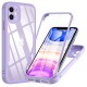 Husa pentru iPhone 11 + Folie - Techsuit ColorVerse 360 Series - Purple