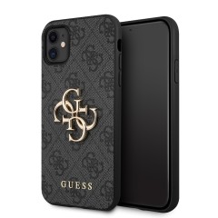 Husa pentru iPhone 11 - Guess Hardcase 4G Big Metal Logo (GUHCN614GMGGR) - Grey Husa pentru iPhone 11 - Guess Hardcase 4G Big Metal Logo (GUHCN614GMGGR) - Grey