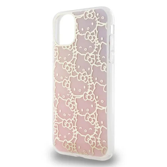 Husa pentru iPhone 11 - Hello Kitty Hardcase IML Gradient Electrop Crowded Kitty Head (HKHCN61HCHPEP) - Pink Husa pentru iPhone 11 - Hello Kitty Hardcase IML Gradient Electrop Crowded Kitty Head (HKHCN61HCHPEP) - Pink