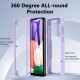 Husa pentru iPhone 11 Pro + Folie - Techsuit ColorVerse 360 Series - Purple