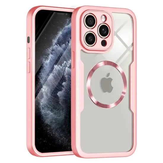 Husa pentru iPhone 11 Pro Max + Folie - Techsuit ColorVerse 360 MagSafe Series - Pink Husa pentru iPhone 11 Pro Max + Folie - Techsuit ColorVerse 360 MagSafe Series - Pink
