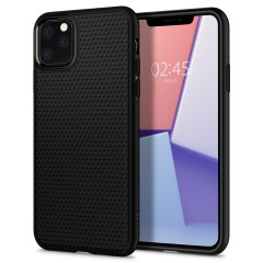 Husa pentru iPhone 11 Pro Max - Spigen Liquid Air - Matte Black Husa pentru iPhone 11 Pro Max - Spigen Liquid Air - Matte Black
