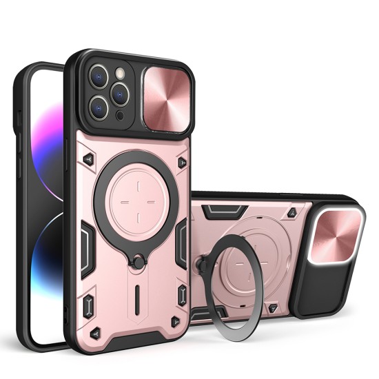 Husa pentru iPhone 11 Pro Max - Techsuit CamGuard Pro - Rose Gold