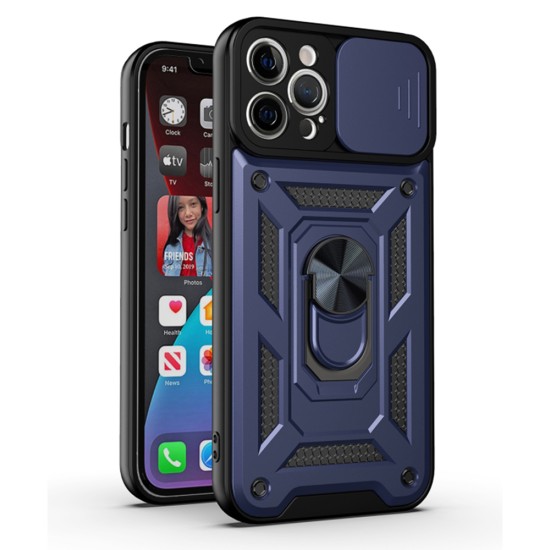 Husa pentru iPhone 11 Pro Max - Techsuit CamShield Series - Blue