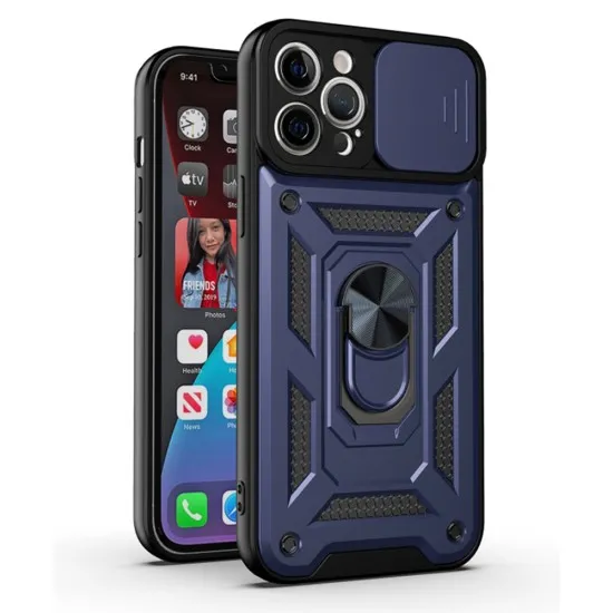 Husa pentru iPhone 11 Pro Max - Techsuit CamShield Series - Blue Husa pentru iPhone 11 Pro Max - Techsuit CamShield Series - Blue