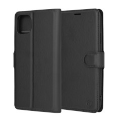 Husa pentru iPhone 11 Pro Max - Techsuit Leather Folio - Black Husa pentru iPhone 11 Pro Max - Techsuit Leather Folio - Black