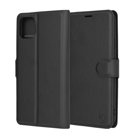 Husa pentru iPhone 11 Pro Max - Techsuit Leather Folio - Black