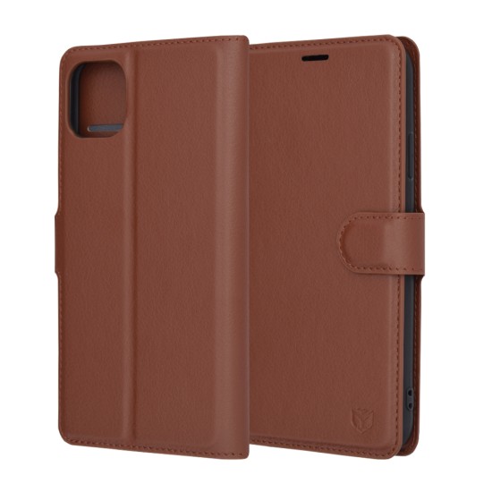 Husa pentru iPhone 11 Pro Max - Techsuit Leather Folio - Brown