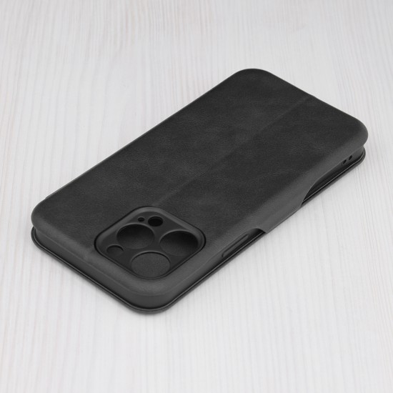 Husa pentru iPhone 11 Pro Max Techsuit Safe Wallet Plus, Black