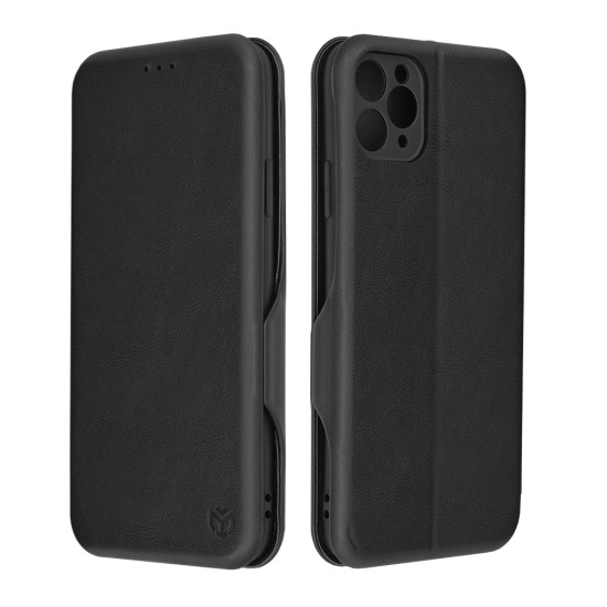 Husa pentru iPhone 11 Pro Max Techsuit Safe Wallet Plus, Black