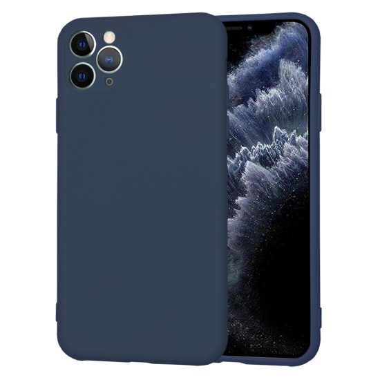 Husa pentru iPhone 11 Pro Max - Techsuit SoftFlex - Navy Blue