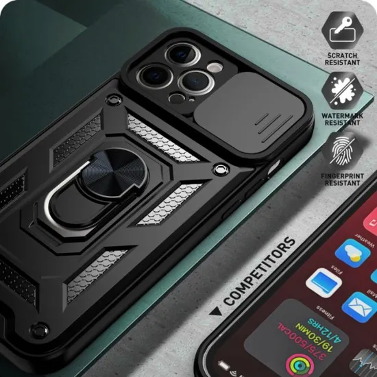 Husa pentru iPhone 11 Pro - Techsuit CamShield Series - Green Husa pentru iPhone 11 Pro - Techsuit CamShield Series - Green