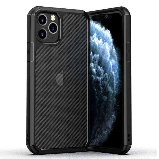 Husa pentru iPhone 11 Pro - Techsuit CarbonFuse - Black