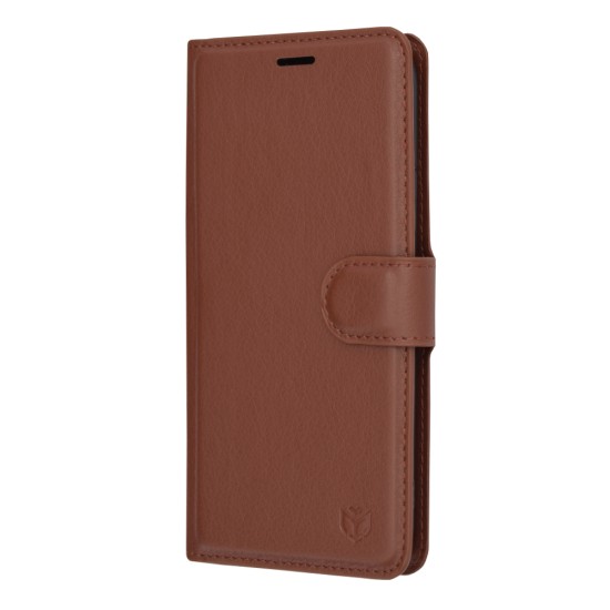 Husa pentru iPhone 11 Pro - Techsuit Leather Folio - Brown