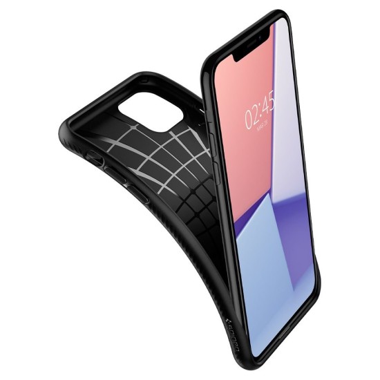 Husa pentru iPhone 11 - Spigen Liquid Air - Matte Black