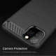 Husa pentru  iPhone 11 - Techsuit Carbon Silicone - Black