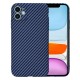 Husa pentru iPhone 11 - Techsuit Carbonite FiberShell - Cyan