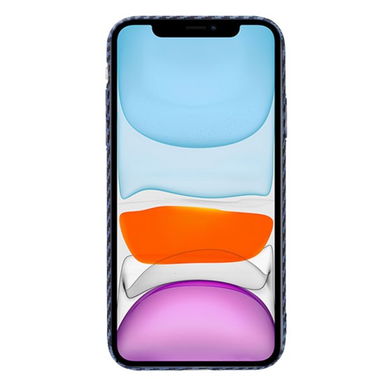 Husa pentru iPhone 11 - Techsuit Carbonite FiberShell - Cyan