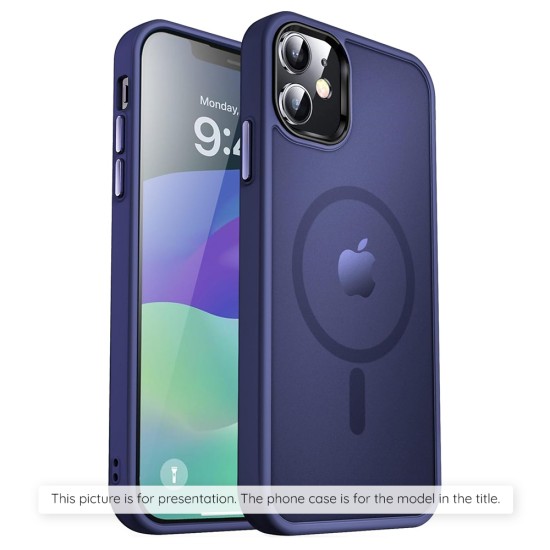 Husa pentru iPhone 11 - Techsuit HaloFrost Series - Deep Blue