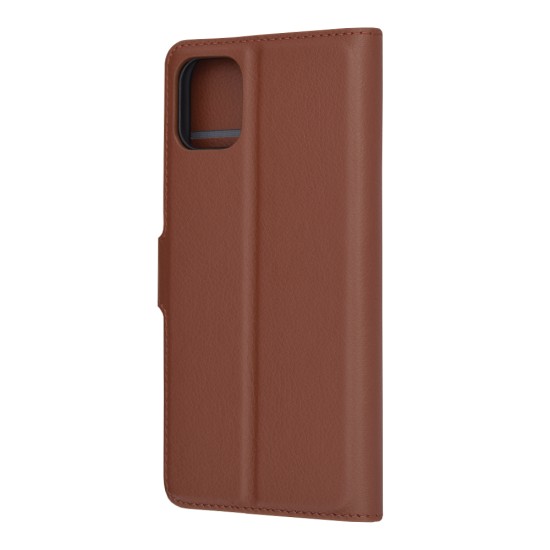 Husa pentru iPhone 11 - Techsuit Leather Folio - Brown