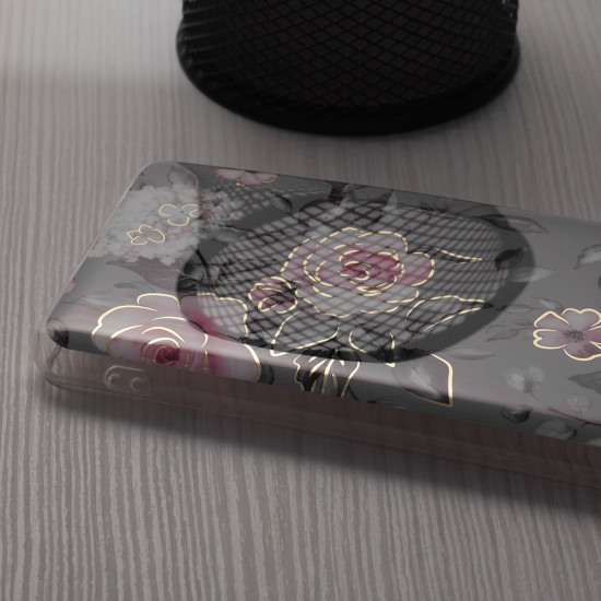 Husa pentru iPhone 11 - Techsuit Marble Series - Bloom of Ruth Gray